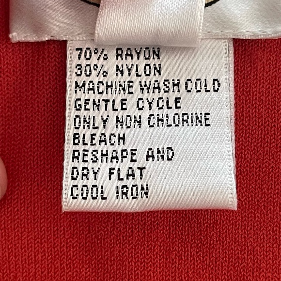 Talbots Orange Open Cardigan - Picture 7 of 9